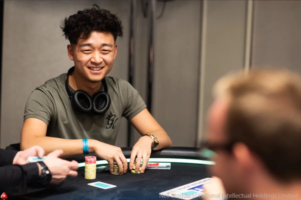 Michael Zhang (photo credit: PokerNews, photographer Luther Redd)