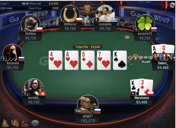 WSOP Super Circuit Online Series Cash Game Ring Hold’em final table