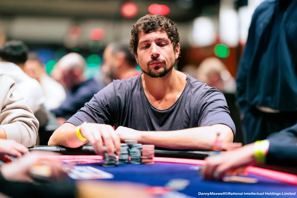 Michael Rocco (photo credit: PokerNews photographer Danny Maxwell)