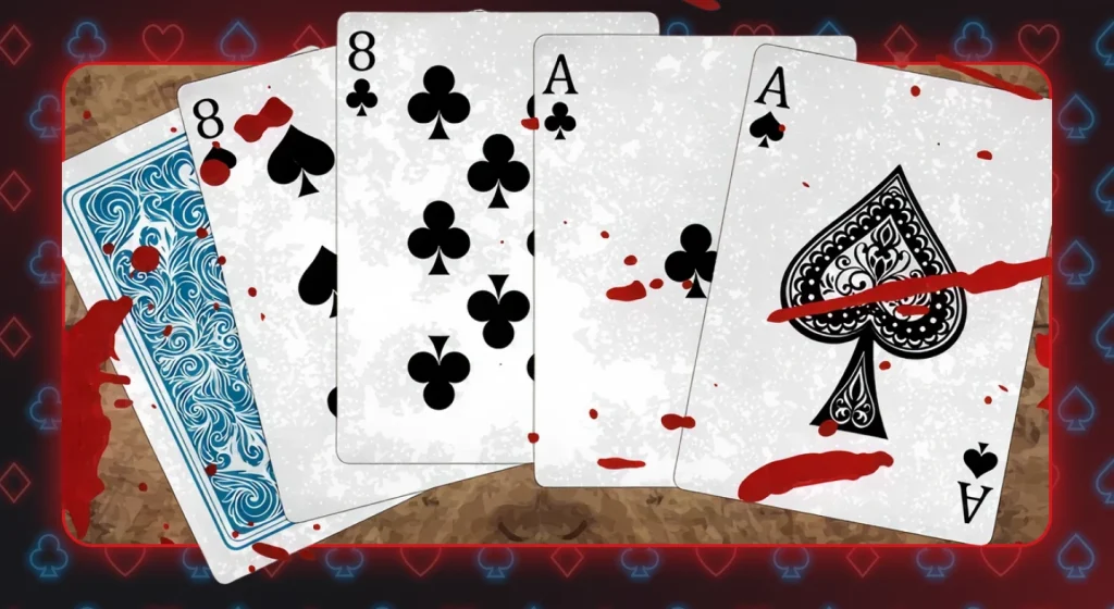 Dead Man's Hand - legendary lawman Wild Bill Hickok was holding these exact cards when he was murdered