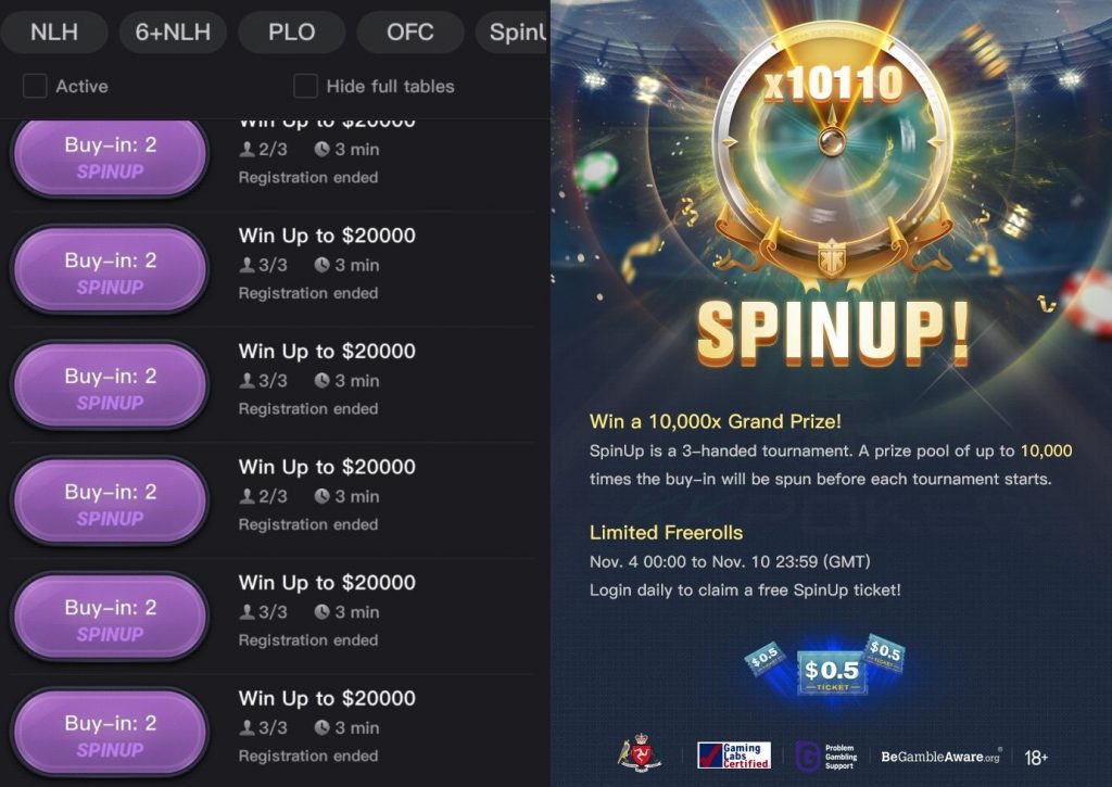 KKKpoker lobby