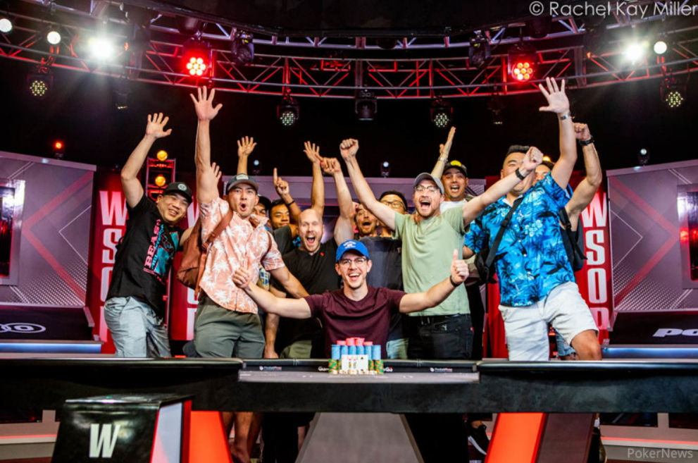 Lawrence Brandt – Photo credit WSOP / PokerNews – Rachel Kay Miller