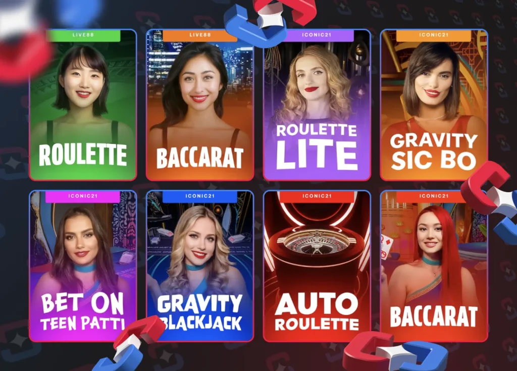 Shuffle.us Live Casino | Real-Time Tables from LIVE88, ICONIC21 and More