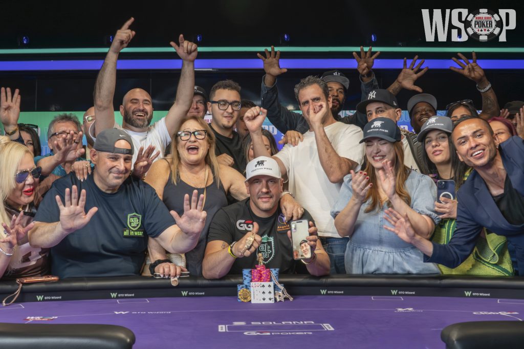 Michael Mizrachi and his entourage