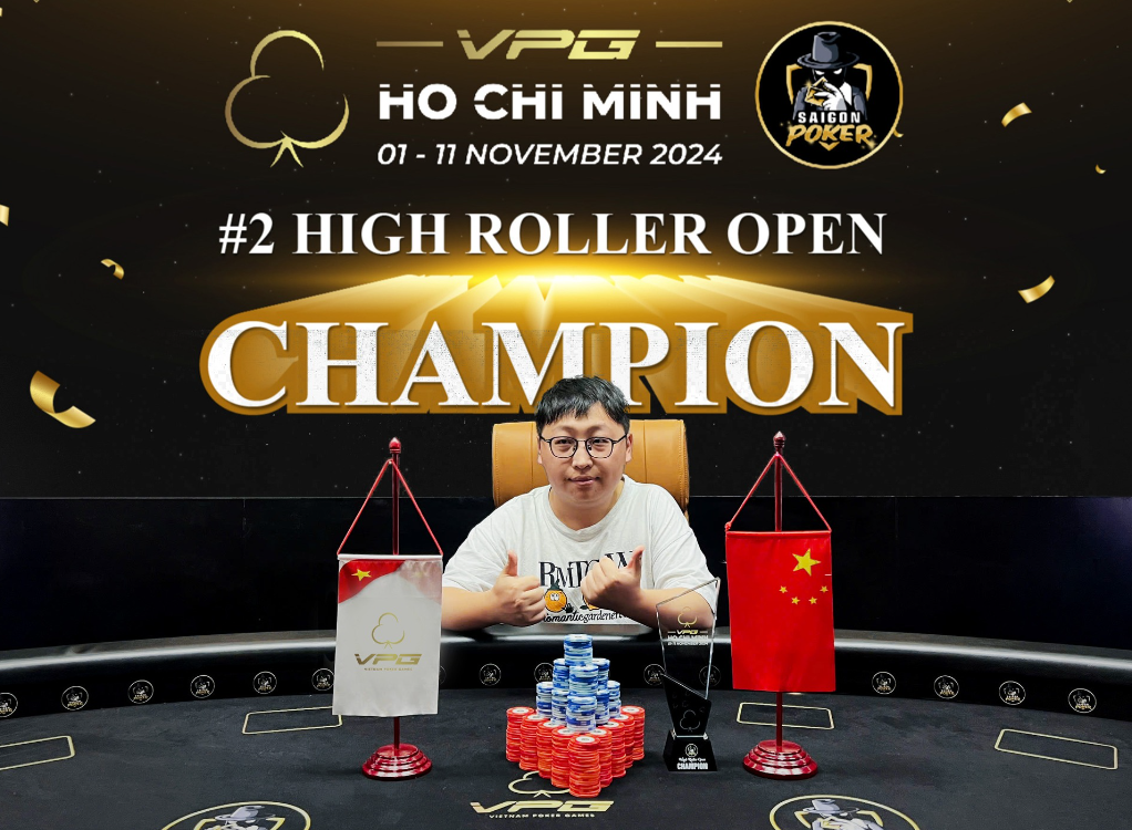 Jia Li wins High Roller Open at VPG Ho Chi Minh