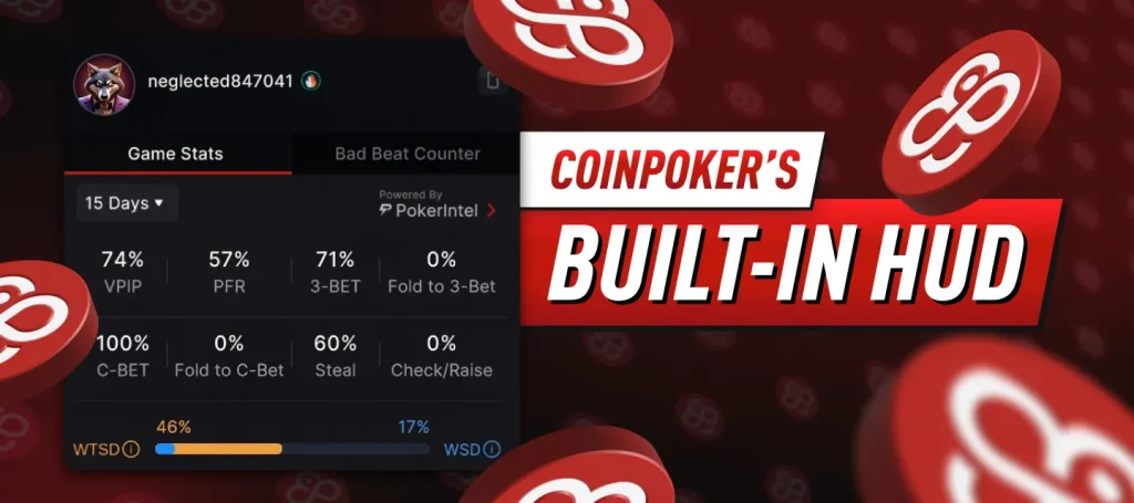 CoinPoker Built-in Heads-Up Display