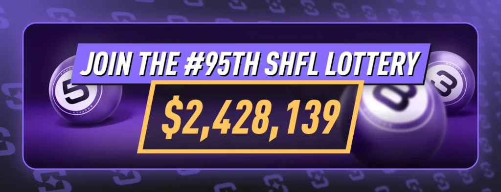 Join the SHFL Lottery - $2,428,139 Prize Pool
