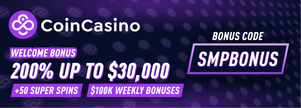 Best Crypto Casinos 2026 – CoinCasino 200% Up to $30,000 + 50 FS
