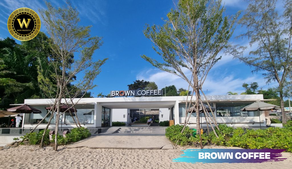 Brown Coffee at Sihanoukville, Cambodia