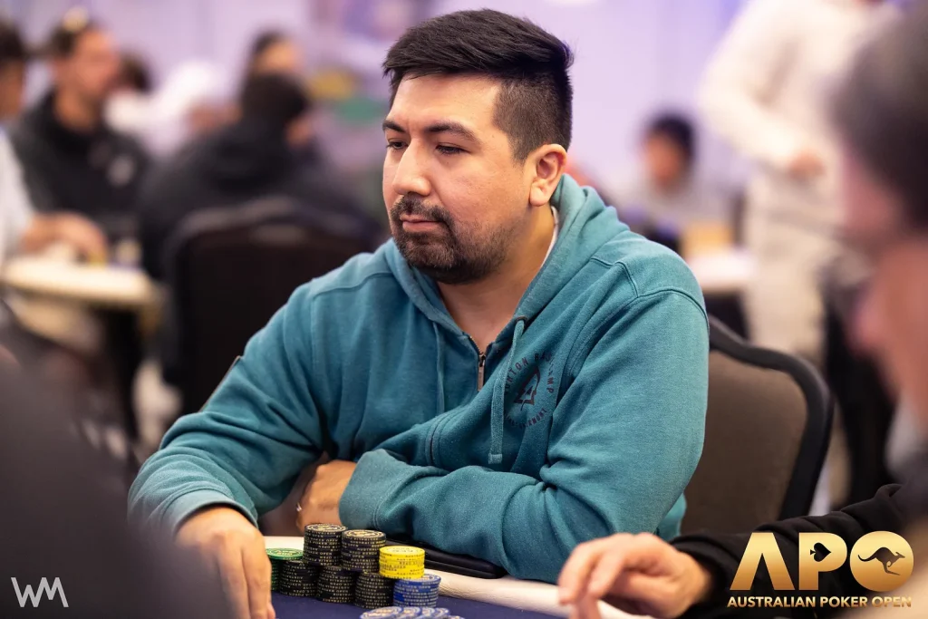 Alan Casas (credit: Australian Poker Open)