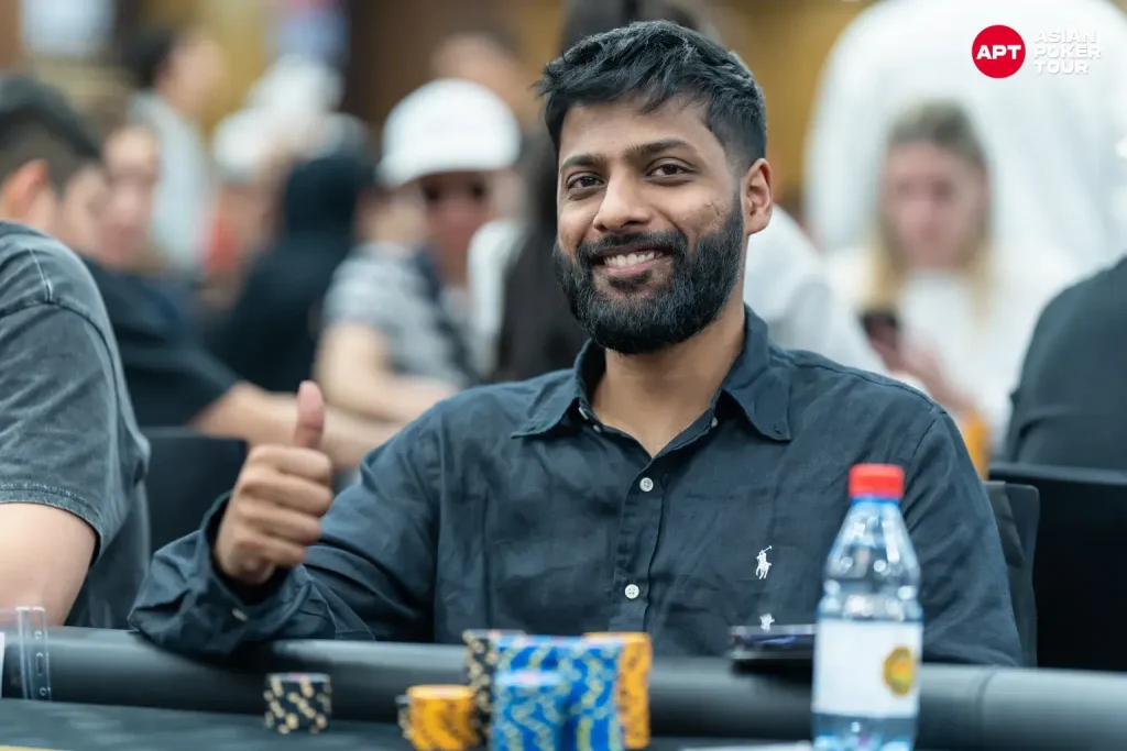 Deepankur Gupta, Photo Credit - Asian Poker Tour