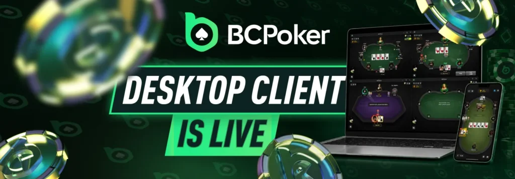 BCPoker Desktop Client Is Live: 4-Table Multi-Tabling, Custom Settings, and More