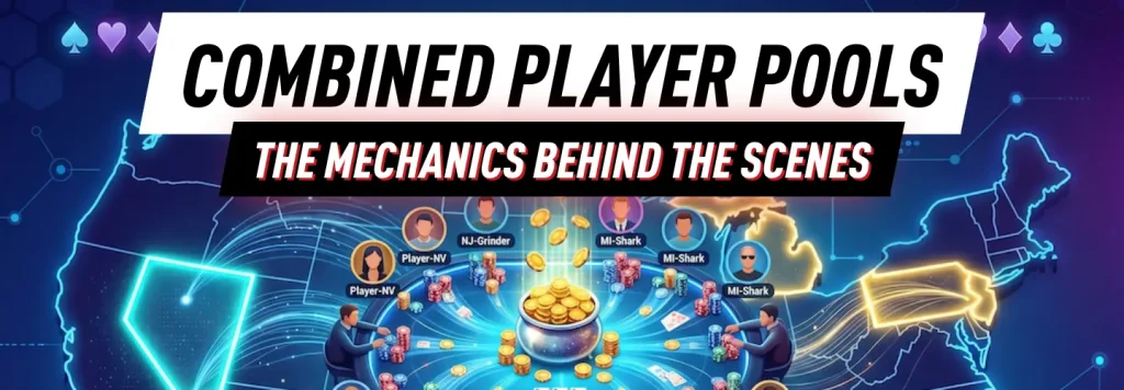 Learn the mechanics behind the scenes of shared player pools at online poker networks