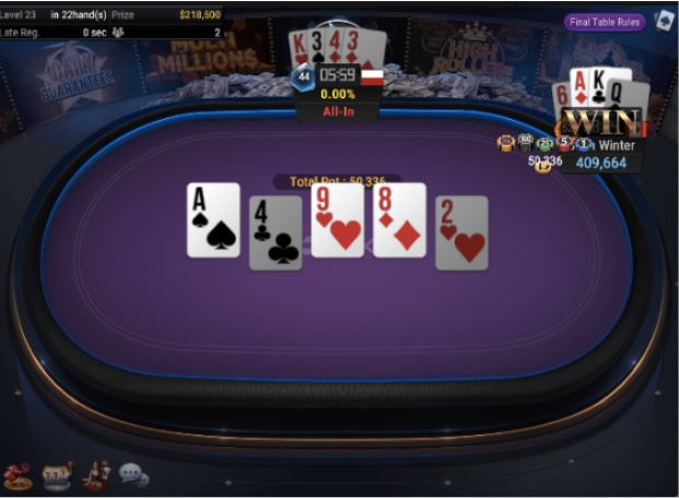 WSOP Side Event – $5,000 High Roller PLO
