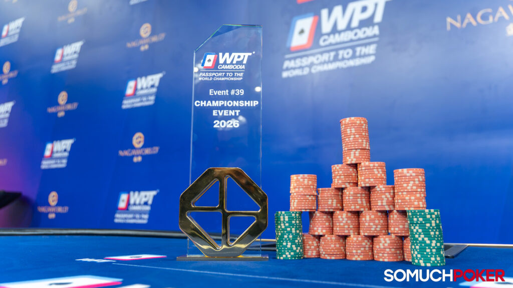 WPT Cambodia - Championship Event Trophy
