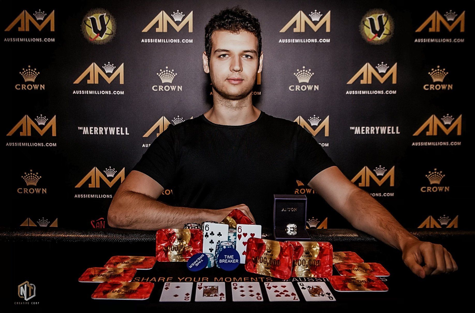 Michael Addamo – Photo CrownPoker