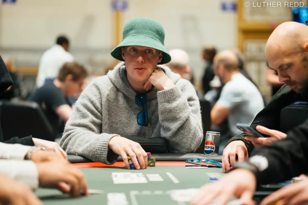 Samuli Sipila (photo credit: PokerNews photographer Luther Redd)