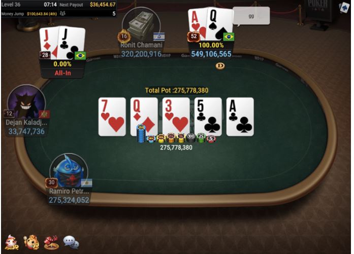 WSOP #32 – The Opener $100 [$2M GTD] – top two for winner Marcelo Jakovjlevic Pudla