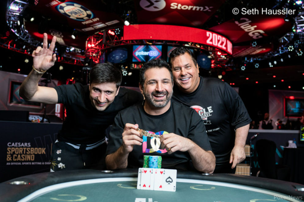 Ali Eslami – Photo credit – WSOP / PokerNews – Seth Haussler