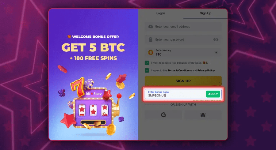 Best BitStarz Bonus Code – Sign Up with SMPBONUS