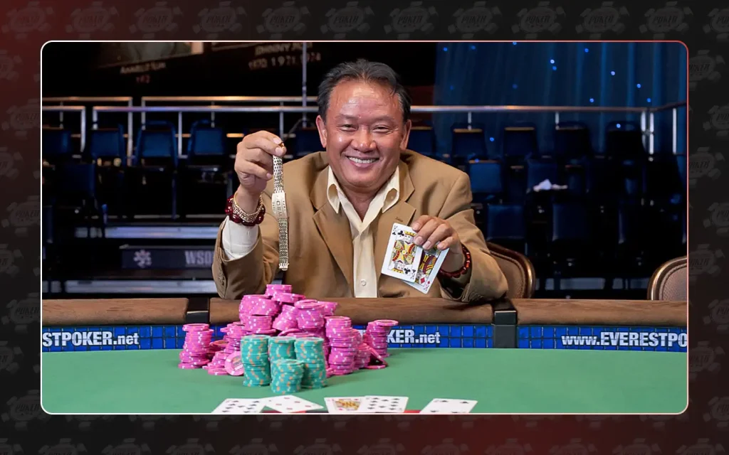 Men "The Master" Nguyen - 7 WSOP Bracelets