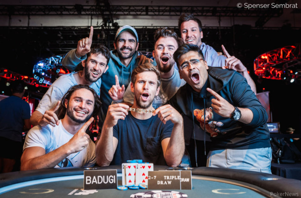 Dominick Sarle – Photo credit WSOP / PokerNews – Spenser Sembrat