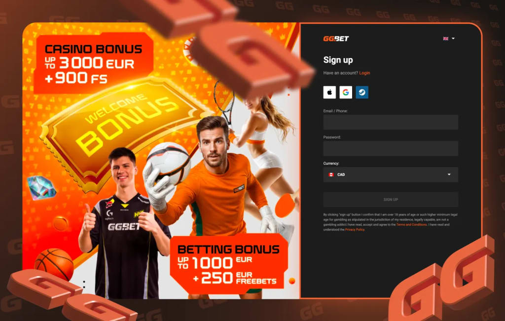 GGBet Review – Registration and Sign Up Process