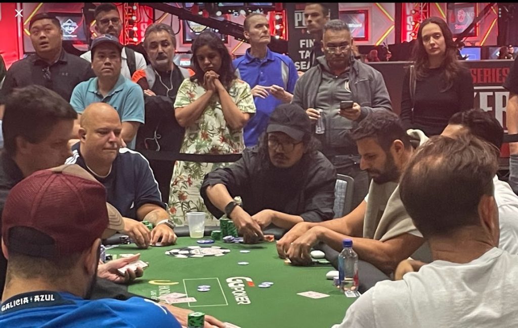 Anirban Das at 2023 WSOP Main Event