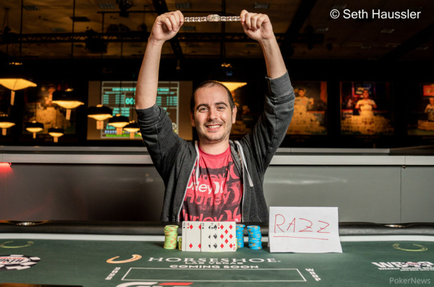 Daniel Strelitz – Photo credit WSOP / PokerNews – Seth Haussler