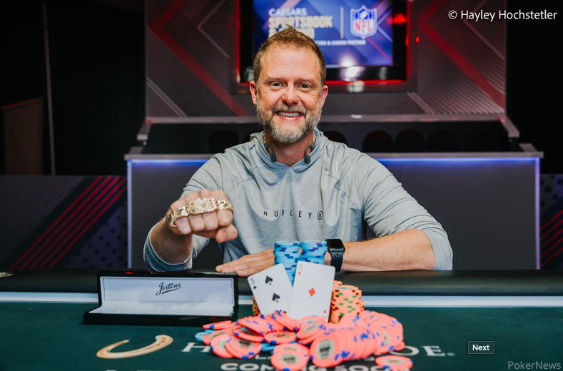 James Todd – Photo credit WSOP / PokerNews – Hayley Hochstetler