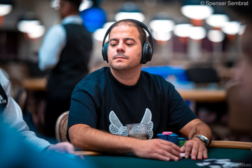 Gregory Teboul – Photo credit – WSOP / PokerNews – Spenser Sembrat