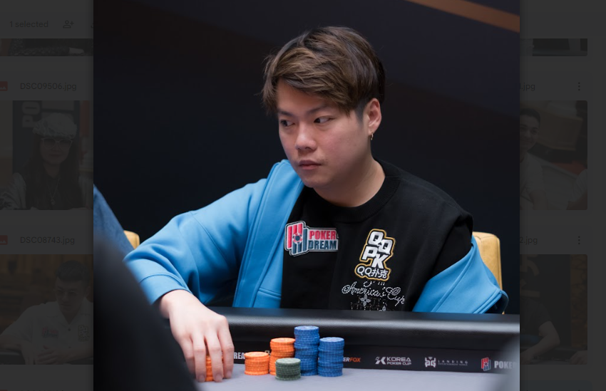Liu Chun Keat wins two titles at Poker Dream Jeju