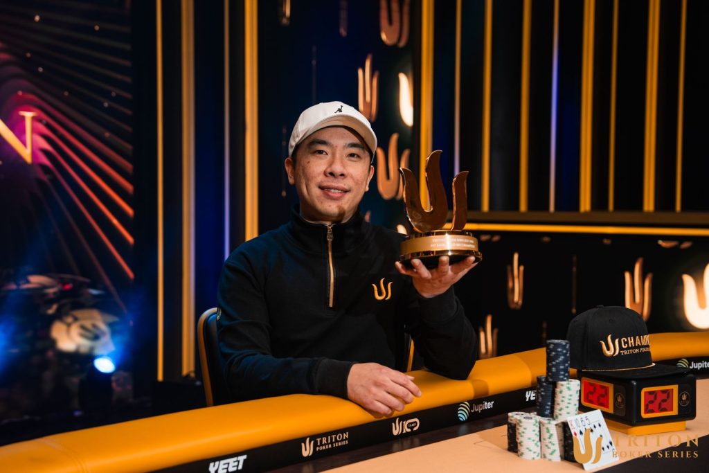 Triton Jeju 2026: Chan Wai Leong wins the $25,000 PLO event.