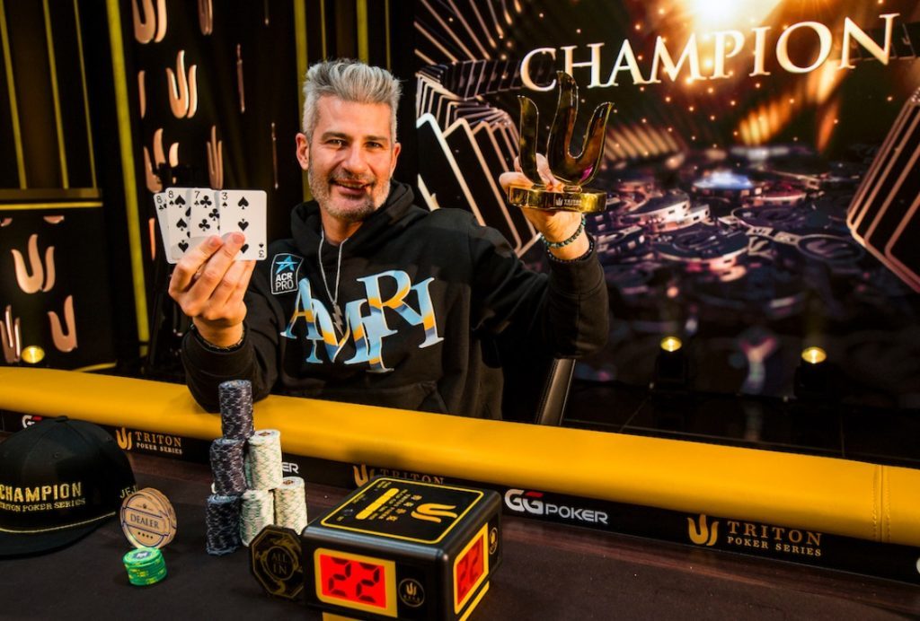 Nacho Barbero – Photo by Triton Poker