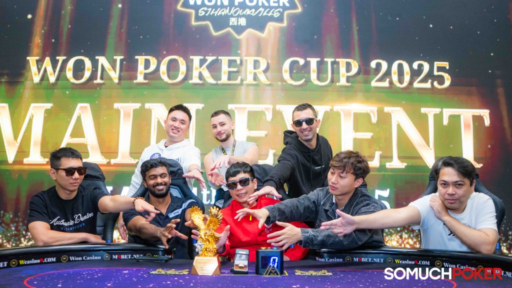 Won Poker Cup III Main Event Final Table