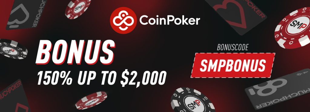 Best CoinPoker Bonus Code – SMPBONUS