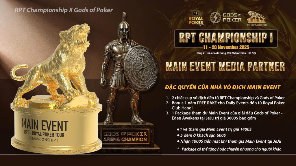Royal Poker Club RPT Championship I Gods of Poker