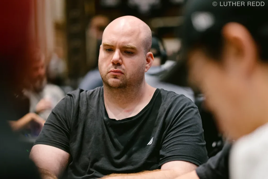 Maxx Coleman (photo credit: PokerNews photographer Luther Redd)