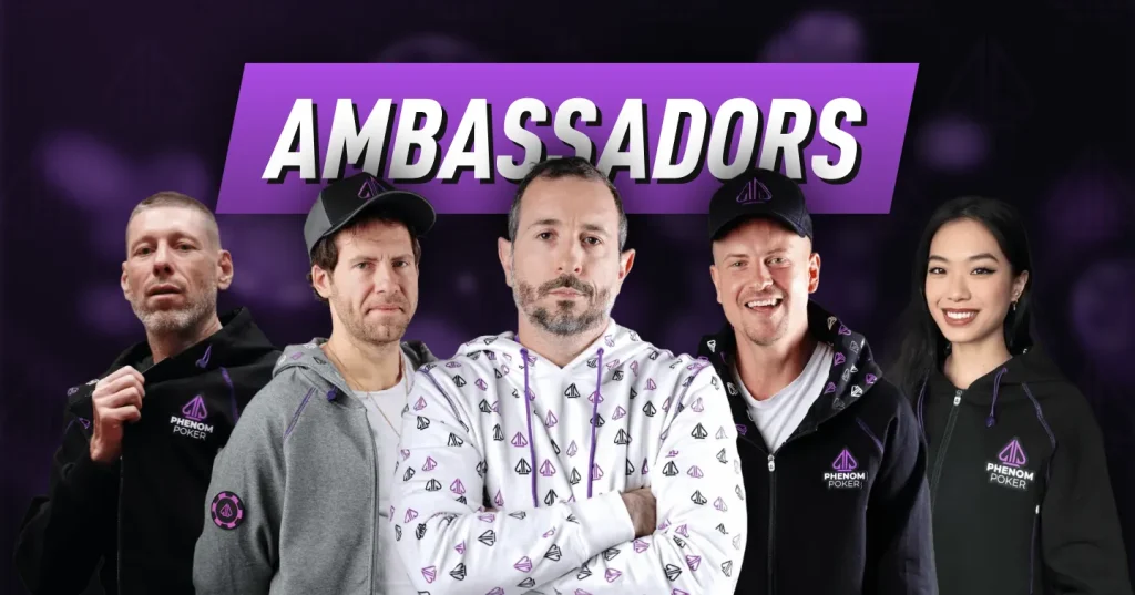 Phenom Poker Team Pros - Ambassadors