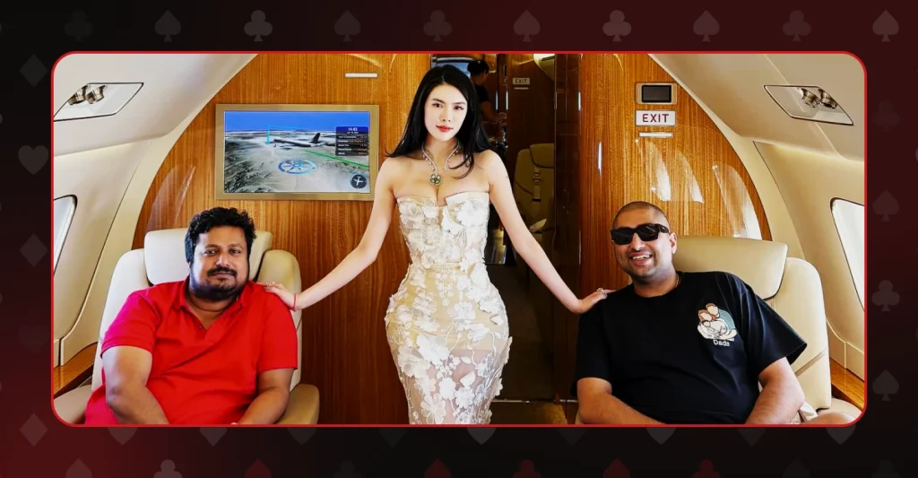 Britney Jing on a Private Jet with Santhosh Suvarna and Nik Airball