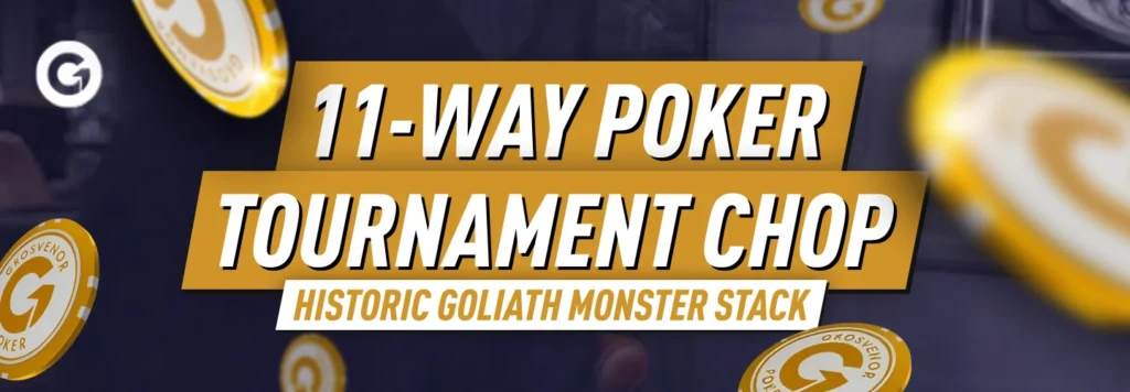 Getting eleven players to agree to a deal at a tournament is practically unheard of