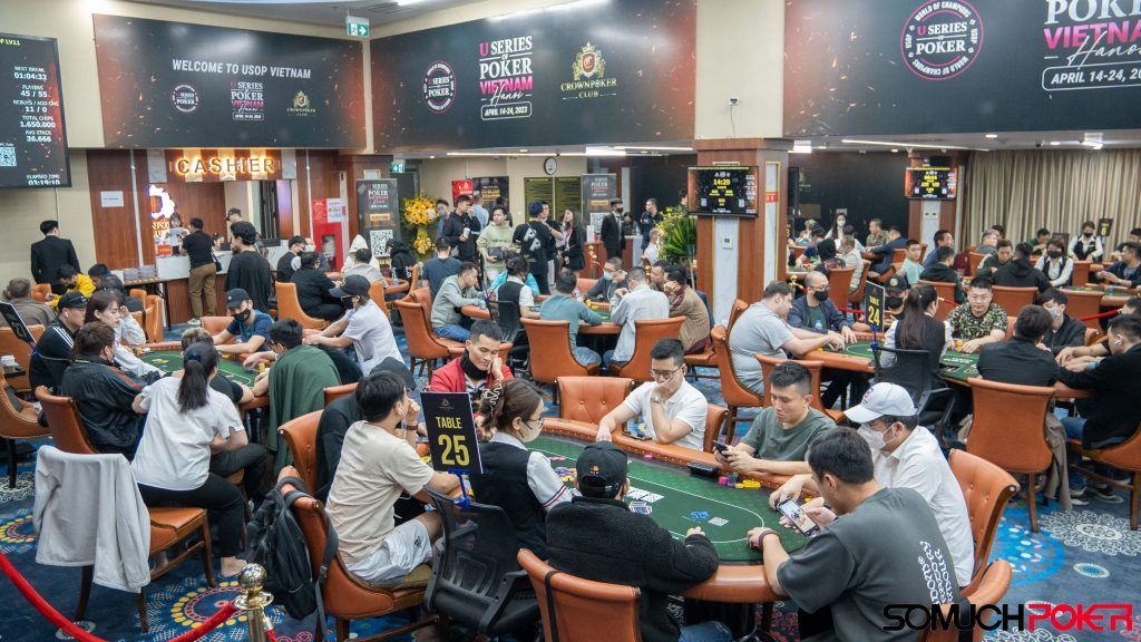 Countdown to USOP Hanoi, just days away! Heads Up Challenge players announced, Tag Team Event open – September 1 to 11 at Crown Poker Club