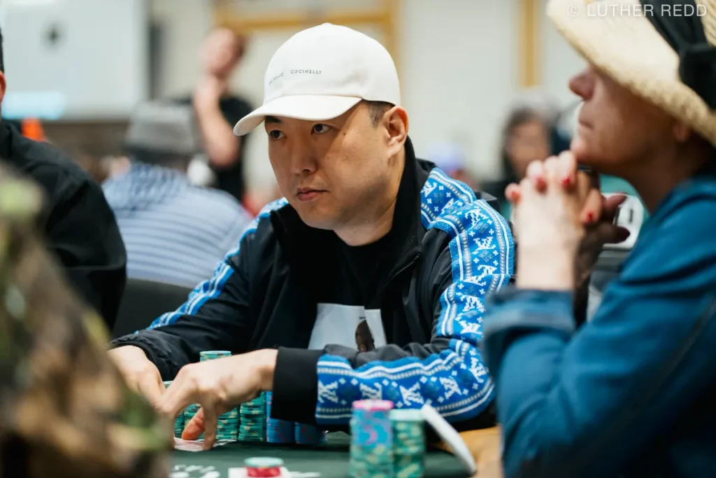 Joonhee "Steve" Yea spotted at WSOP 2025 - Photo by Pokernews