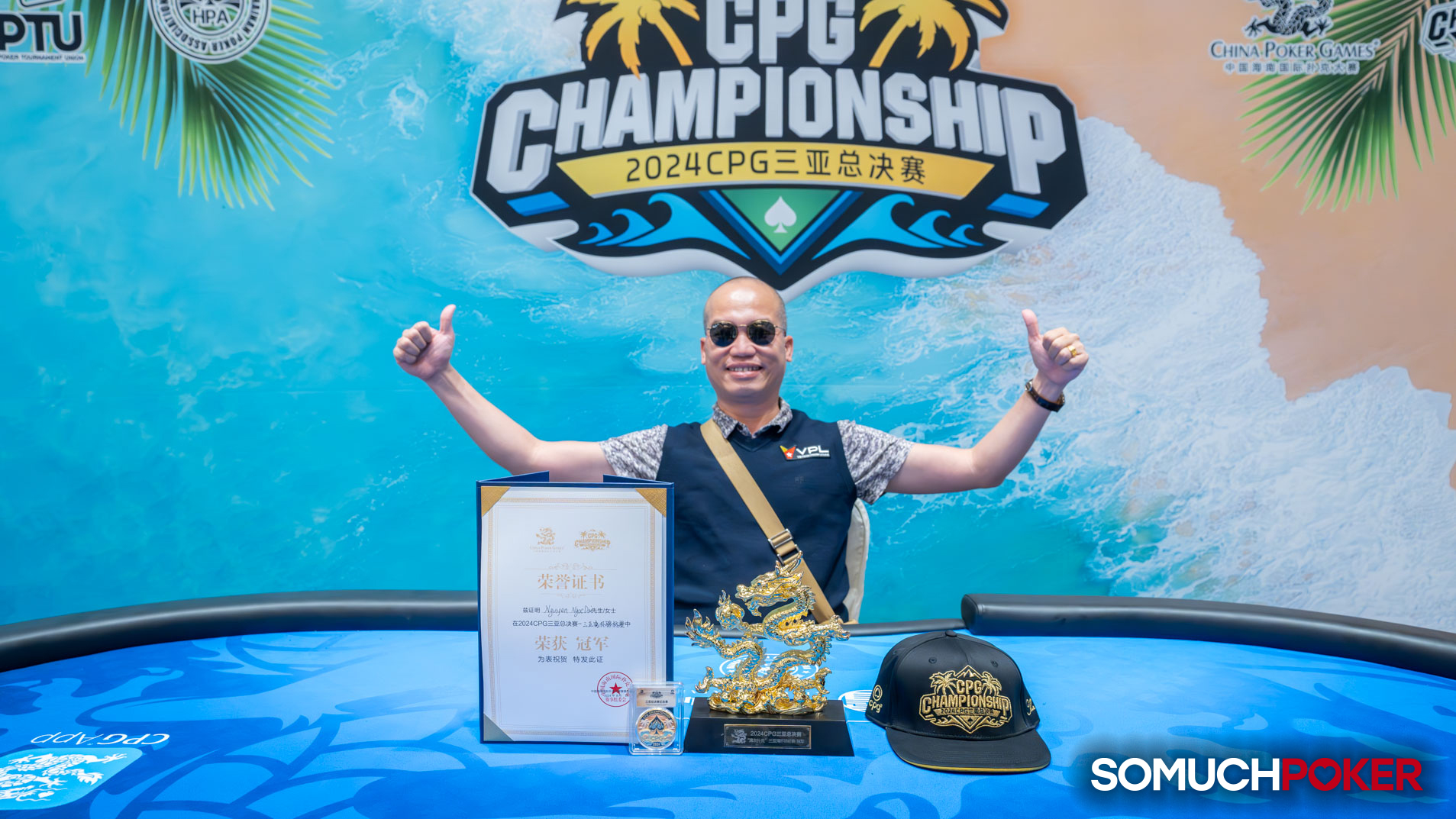 Nguyen Ngoc Dai wins 2024 CPG Championship Sanya Bay Cup