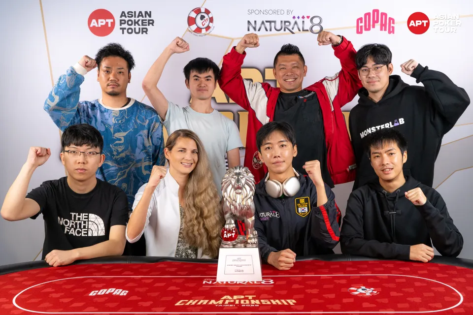 Top (L-R): Takashi Arima, Man Wai Lui, Chen An Lin, Hao Cheng Bottom (L-R): Yubin Heon, Sofia Lovgren, Pou Hong Jin, Justin Tsui