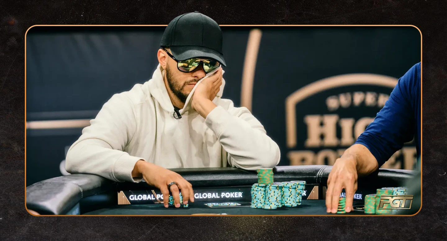 Brandon Wilson at Super High Roller Bowl XI
