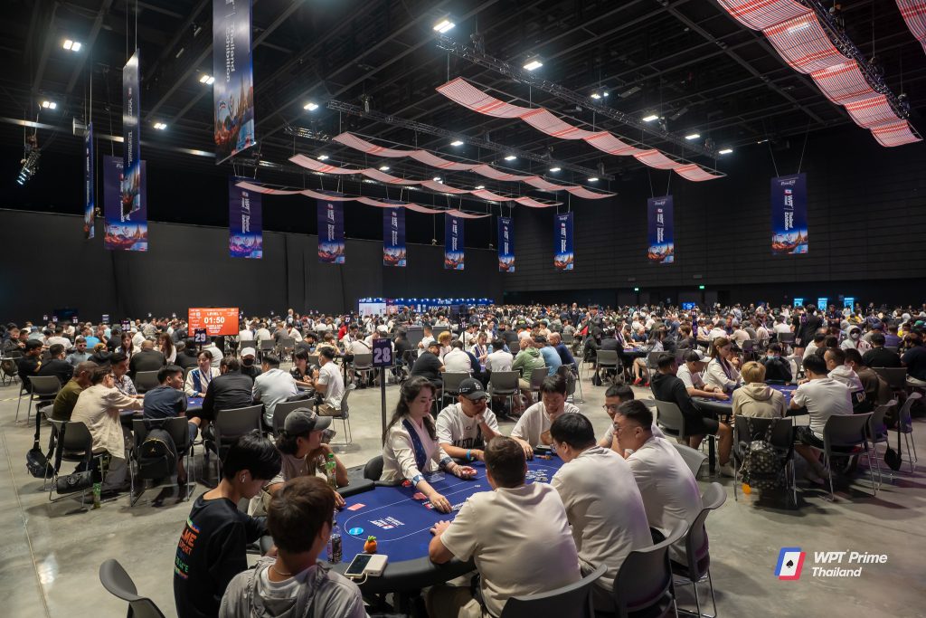 Cards in the Air at WPT Prime Thailand Exhibition