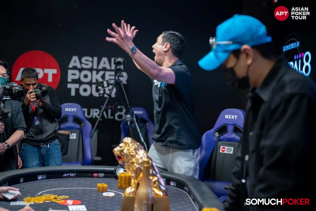 Punnat Punsri wins APT Taipei 2023 - Photo by Asian Poker Tour
