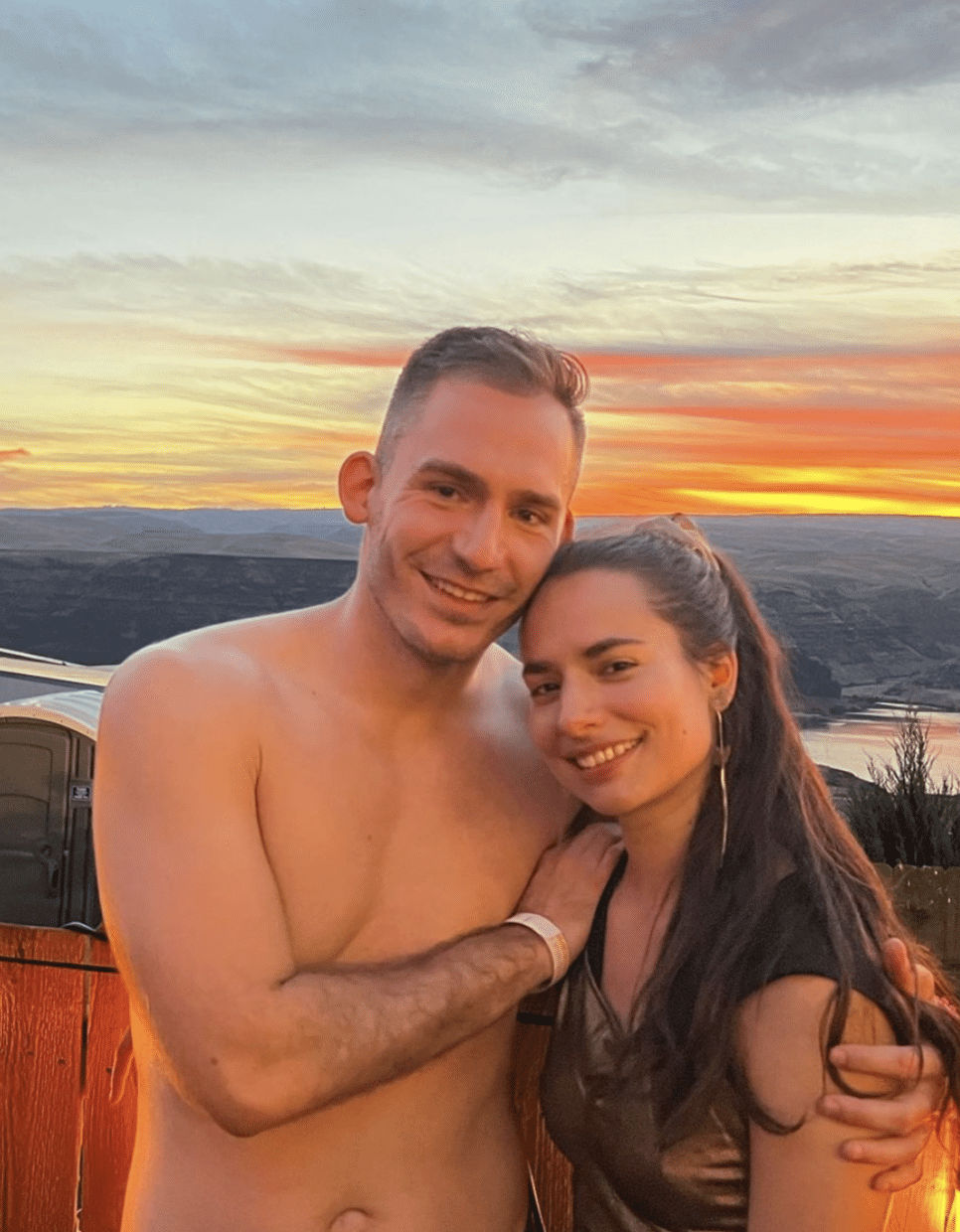 Justin Bonomo and Paloma Prieto