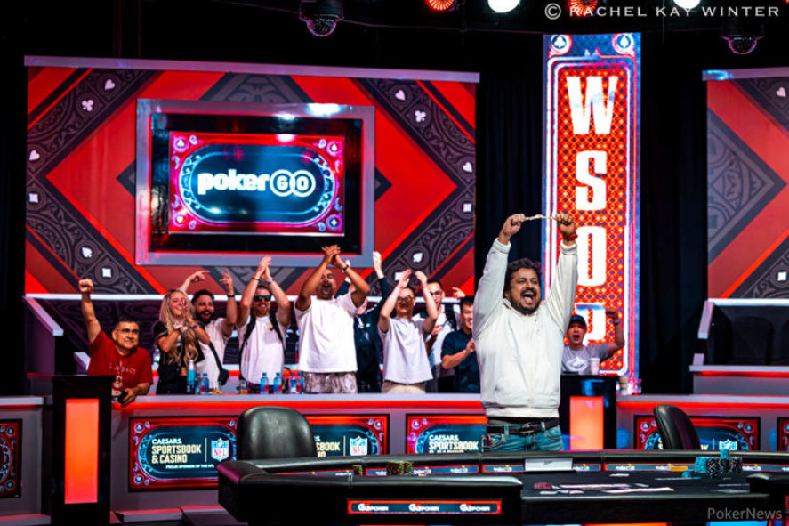 Santhosh Suvarna – Photo by WSOP / Pokernews